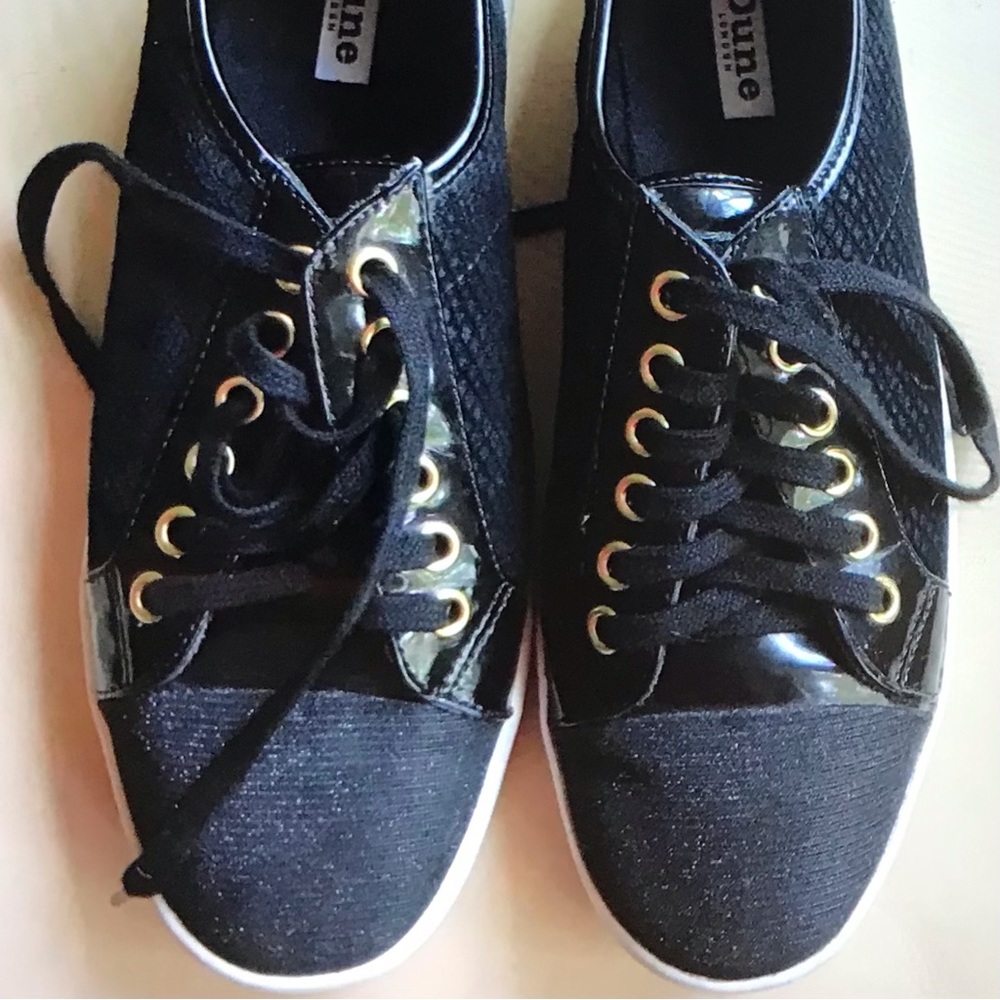 Women’s Size 8 Dune London Black Sneakers